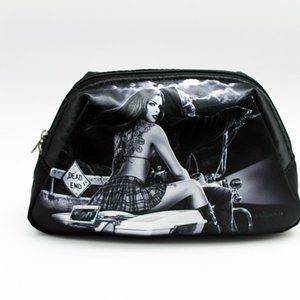 Ride or Die ROD coin purse makeup bag by DGAngels DGA NWT